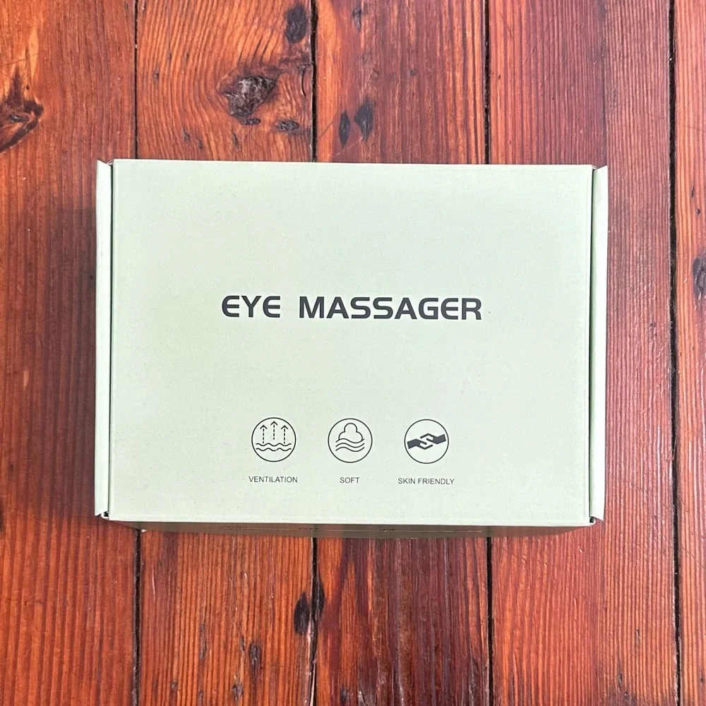 Bengbuey Smart Eye Mask: Massage & Heat w Bluetooth